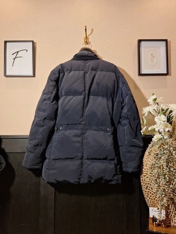 Fortezza Donzen Winterjas / parka | Marineblauw | XL, Fashiontiek, Blauw, Maat 56/58 (XL), Ophalen of Verzenden