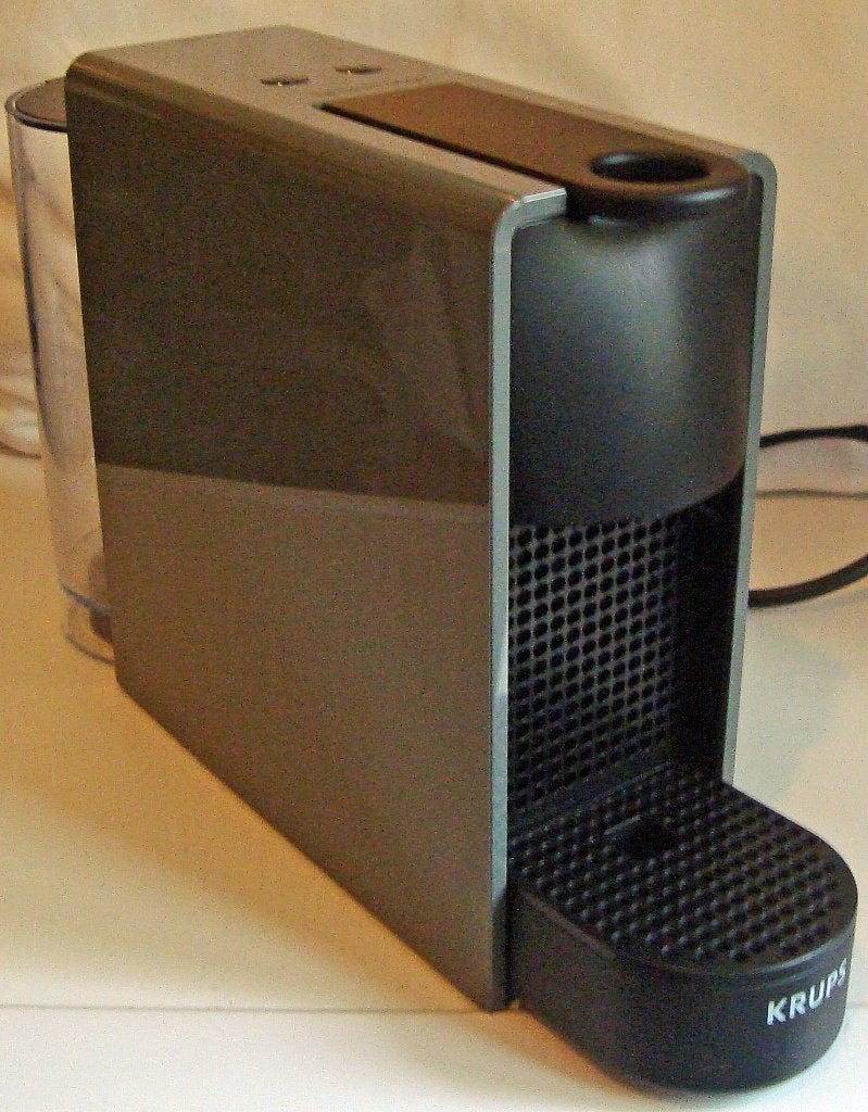 Nespresso Krups Essenza Mini, Ophalen, Afneembaar waterreservoir, Koffiemachine, Zo goed als nieuw