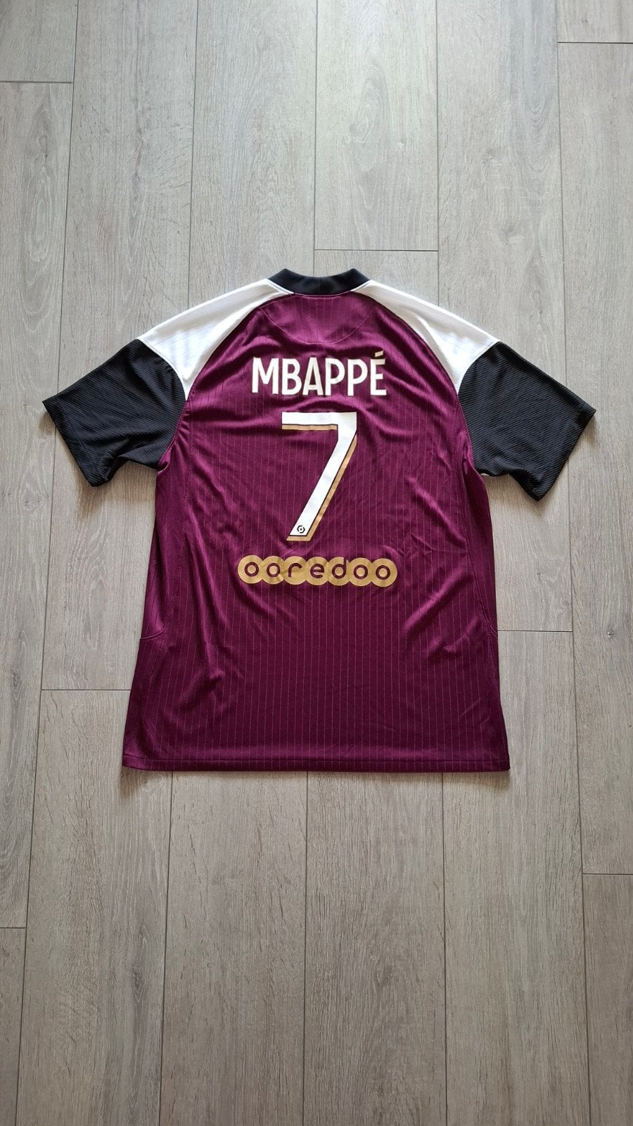 PSG 20/21 (4de-tenue) + Mbappé #7, Maat L, Ophalen of Verzenden, Nieuw, Shirt