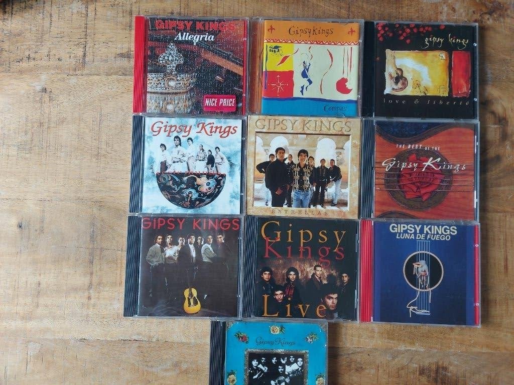 10 CD Gipsy  Kings - 10 cd’s voor 19,00 euro, Ophalen of Verzenden, Zo goed als nieuw, Digipak