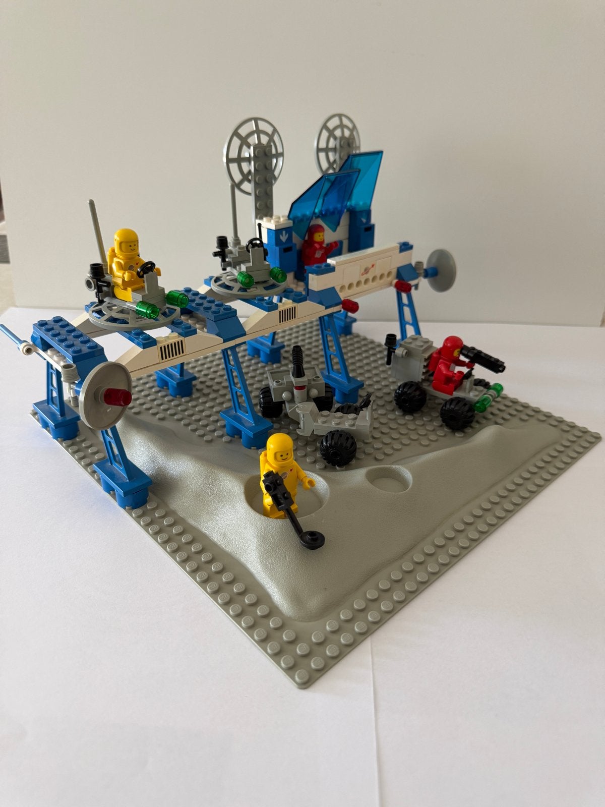 LEGO Legoland 6930 Space Supply Station (1983), Ophalen of Verzenden, Zo goed als nieuw