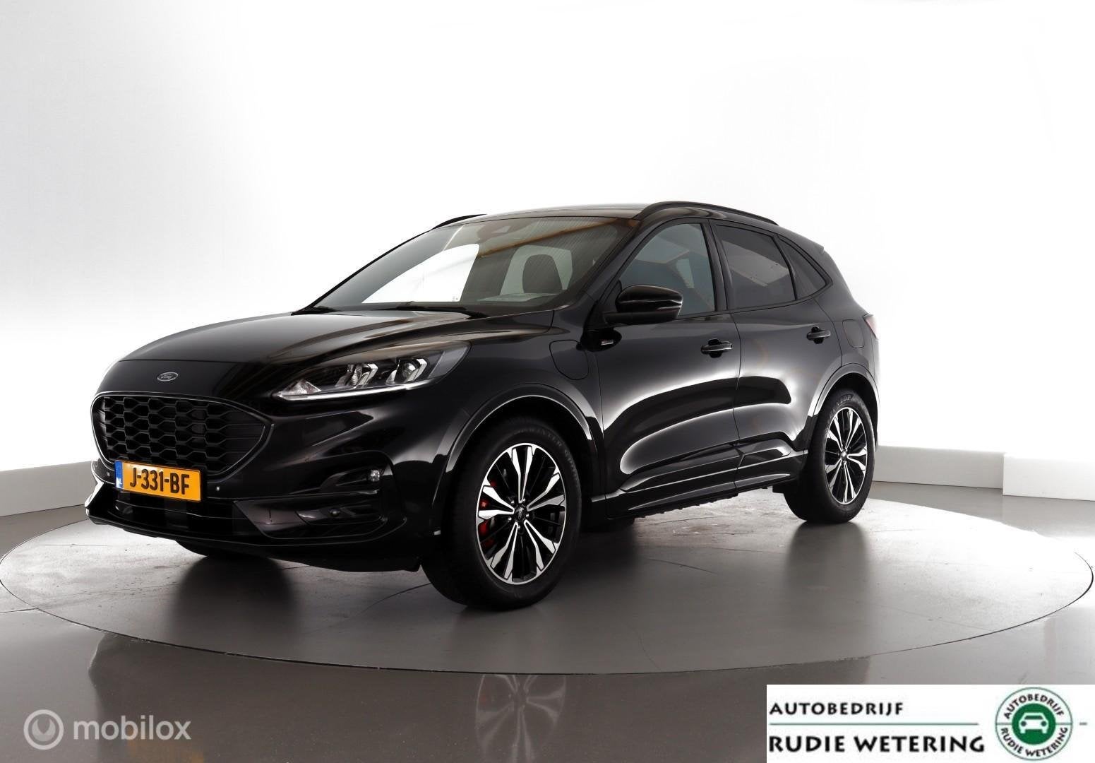 Ford Kuga 2.5 PHEV 225 pk ST-Line SoH100%|nav|pdc|ecc|lmv19, Auto's, Stof, Gebruikt, 4 cilinders, Met garantie (alle)