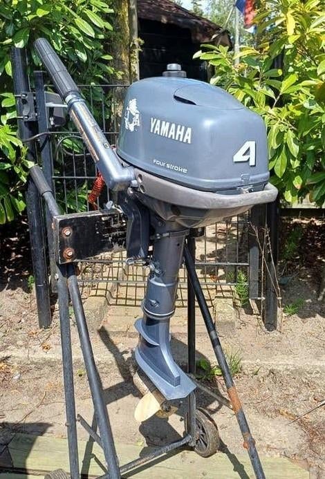 Zeer nette Yamaha 4 pk 4 takt kortstaart, Watersport en Boten, Ophalen, Gebruikt, Minder dan 5 pk, Viertaktmotor