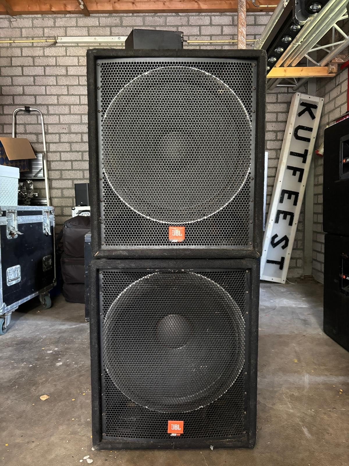 ✅JBL JRX118 baskasten (2 stuks) passief, Ophalen, Subwoofer, JBL