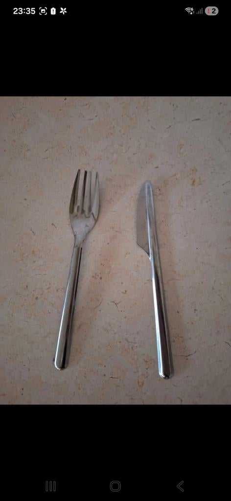 Licht metalen bestek voor camping, Ophalen of Verzenden