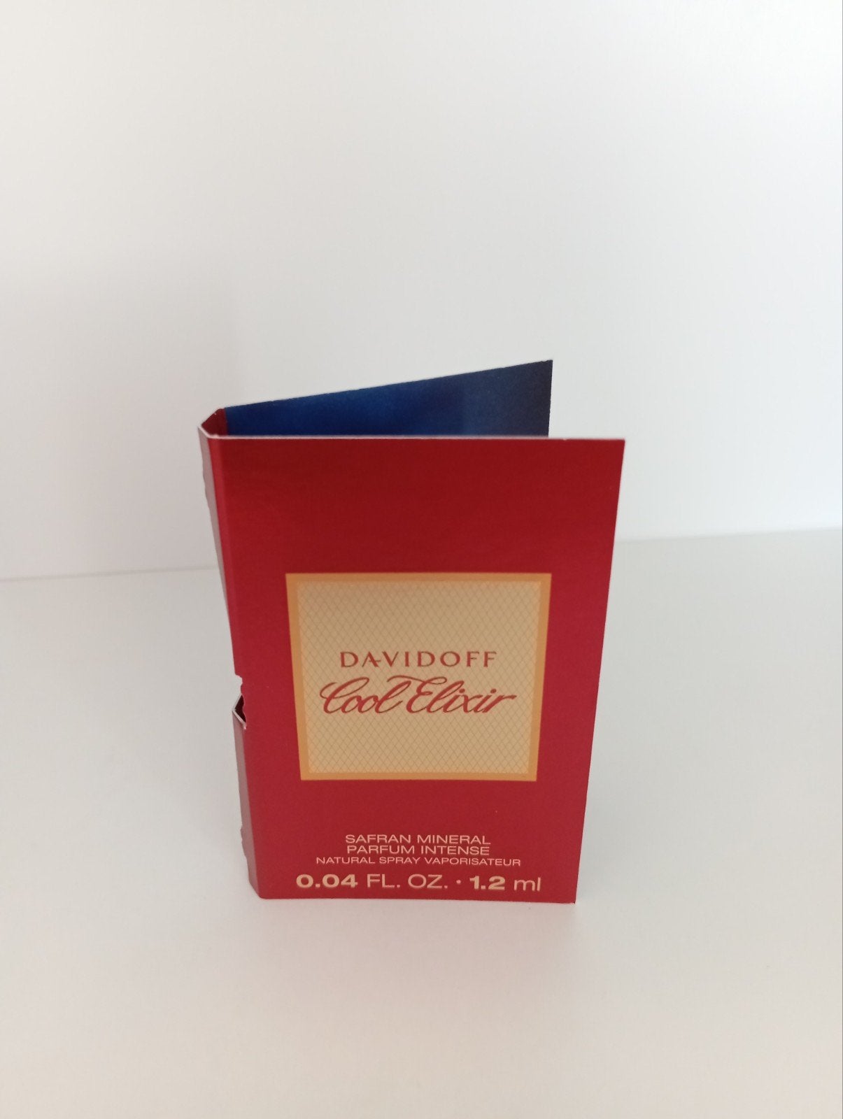 Nieuw Davidoff Cool Elixir Safran Mineral Parfum Intense 1,2, Ophalen of Verzenden, Nieuw