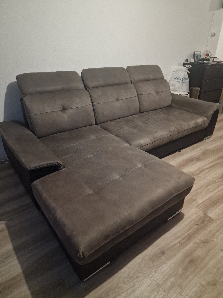 Foto 4 van Luxe hoekbank met slaapfunctie en opberg