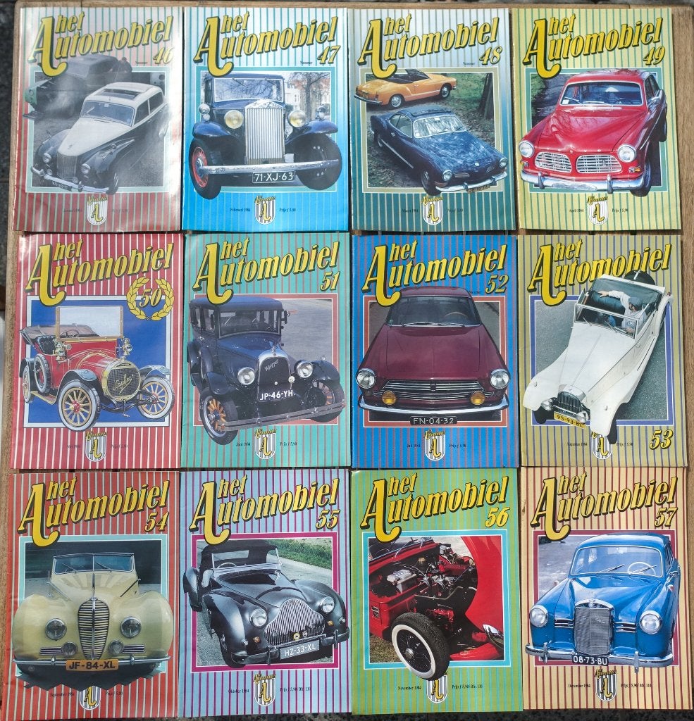 tijdschrift - het automobiel - jaargang 1984, Ophalen of Verzenden, Gelezen, Algemeen