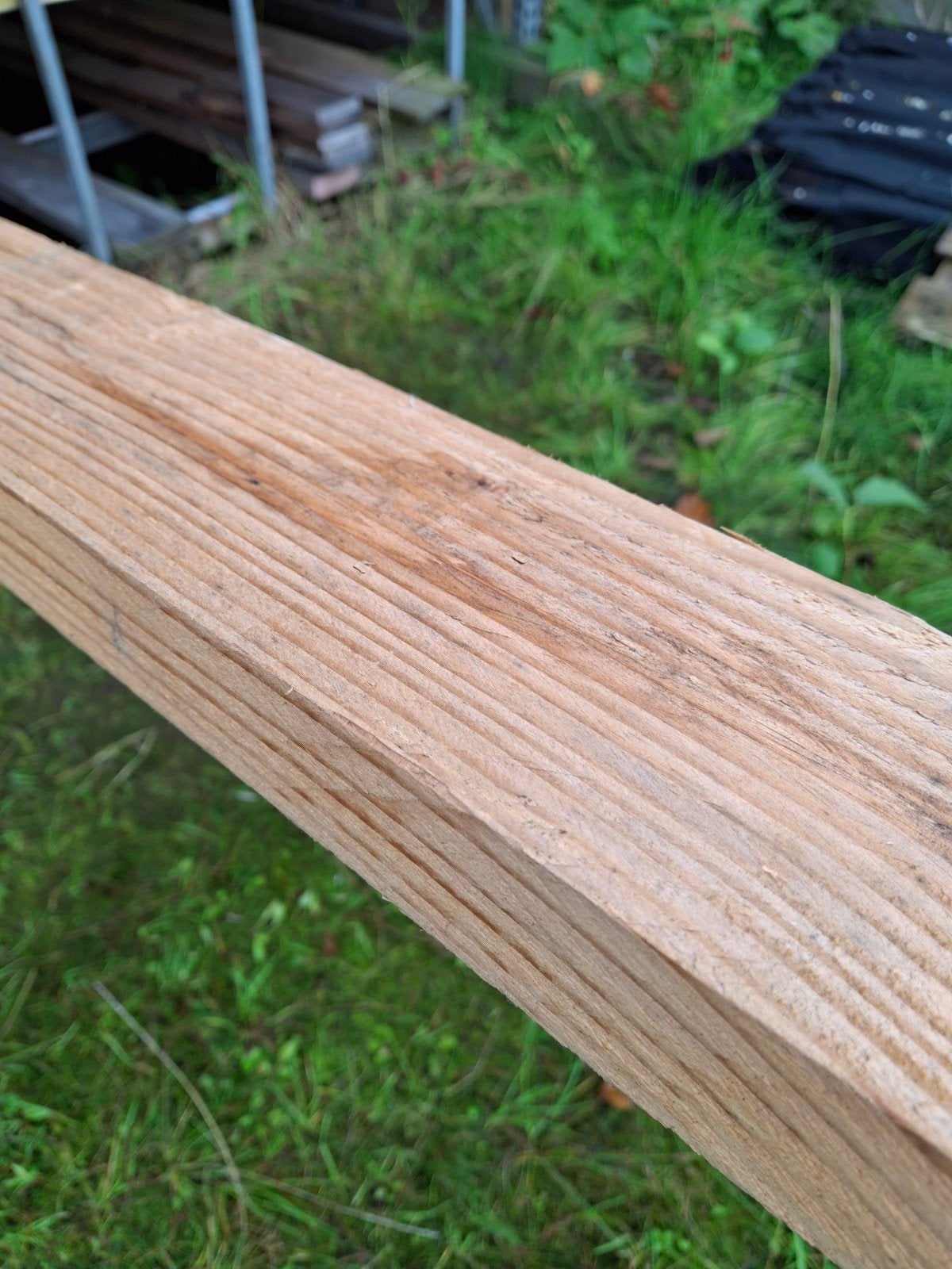 Onbehandeld Douglas Balk 5x10x400cm, Ophalen, Nieuw, Hardhout, 250 cm of meer