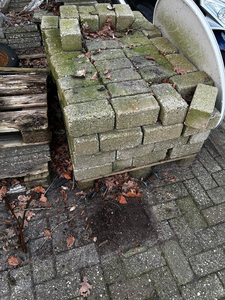 Partij stenen ca. 24 m2, Ophalen, Gebruikt, Klinkers, 10 m² of meer
