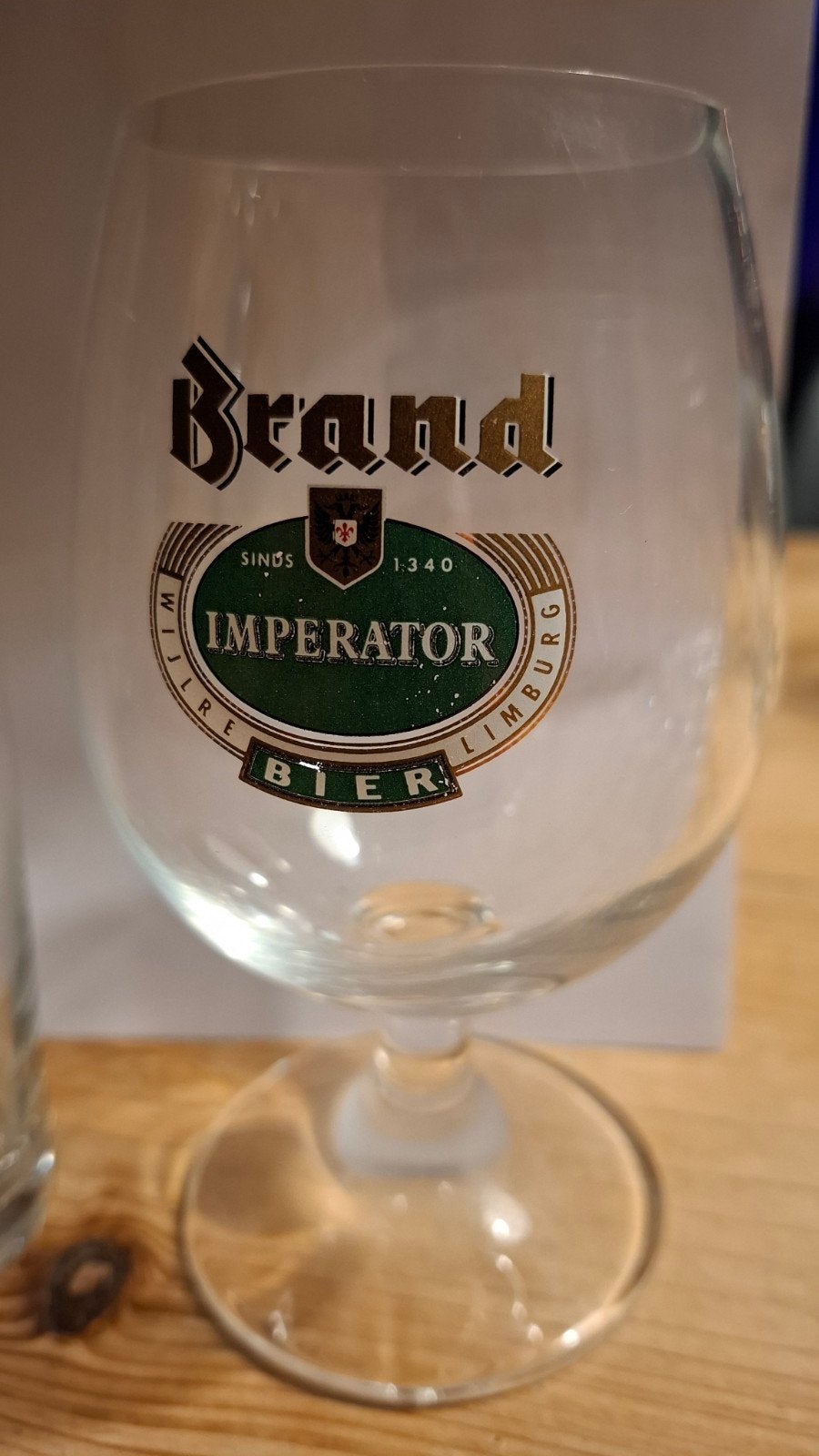Brand Bierglazen Collectie - Imperator, UP'52, Pilsener, Ophalen of Verzenden, Zo goed als nieuw, Glas of Glazen, Brand