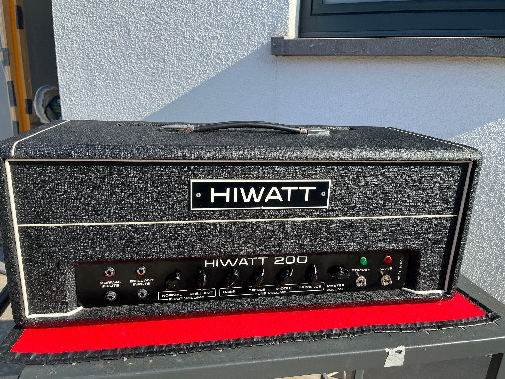 Hiwatt Hiwatt DR201 Custom 200W incl. Flightcase, Muziek en Instrumenten, Ophalen, Gebruikt, Basgitaar, 100 watt of meer