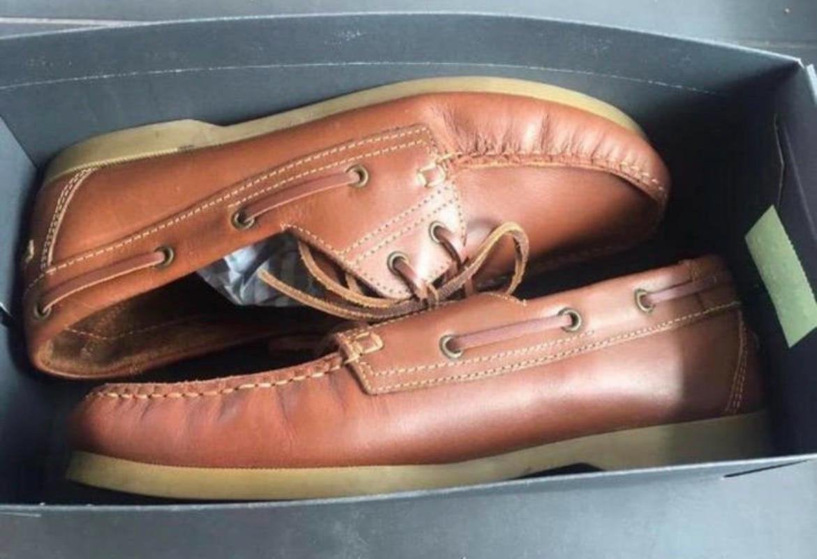 Nieuwe leren Livergy mocassins antislip in maat 41, Kleding | Heren, Schoenen, Ophalen, Bruin, Nieuw, Espadrilles of Moccasins