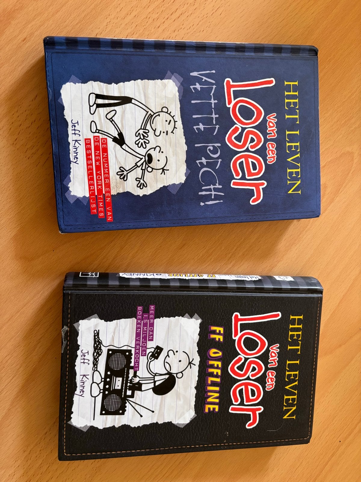 Het Leven van een Loser - Vette Pech! & FF Offline (2 boeken, Boeken, Ophalen of Verzenden, Zo goed als nieuw, Fictie algemeen