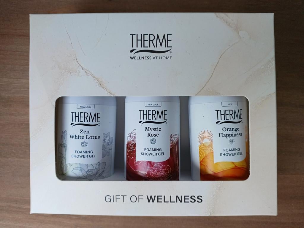 Therme Wellness at Home doucheschuim pakket, Sieraden, Tassen en Uiterlijk, Uiterlijk | Lichaamsverzorging, Ophalen of Verzenden