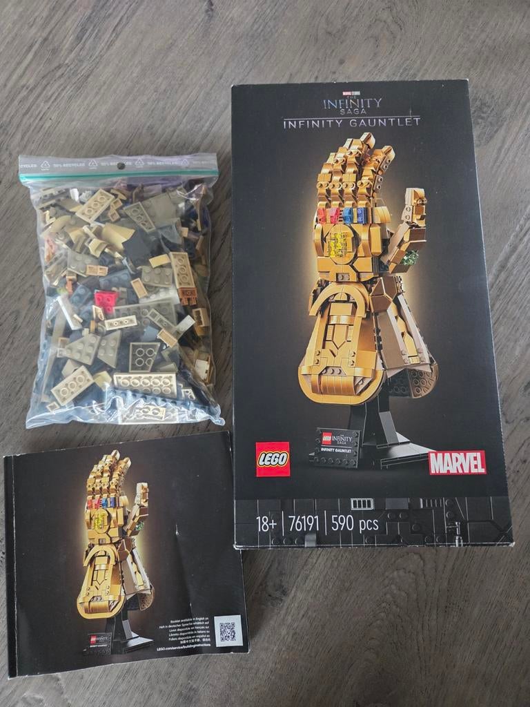 Lego Marvel Infinity Gauntlet 76191, Ophalen of Verzenden, Gebruikt
