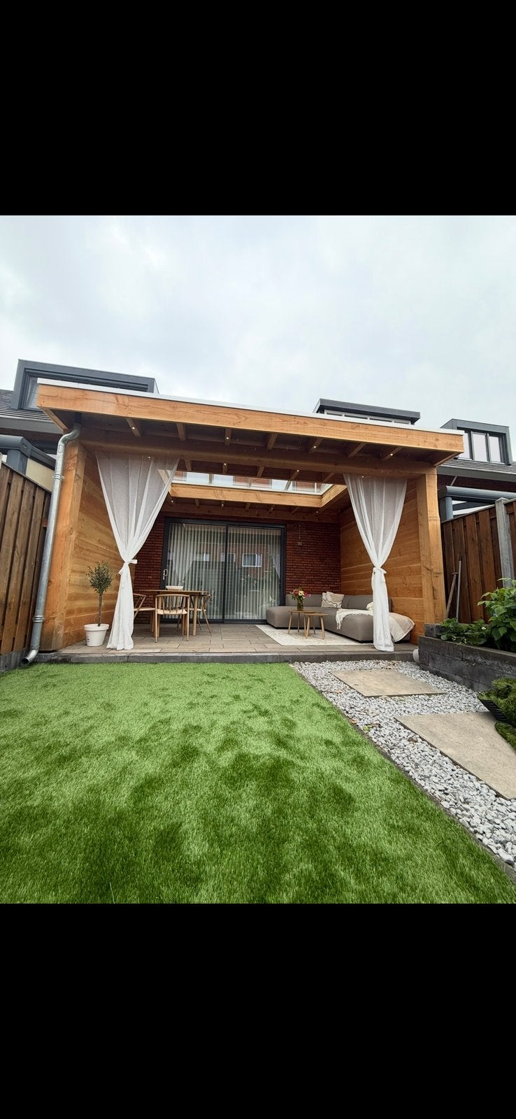 Veranda overkapping op maat gemaakt, Ophalen of Verzenden, Nieuw, Veranda