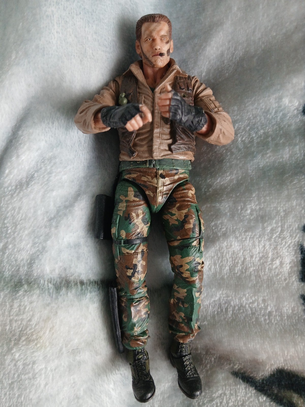 NECA Arnold Schwarzenegger Dutch Predator Action Figuur, Ophalen of Verzenden