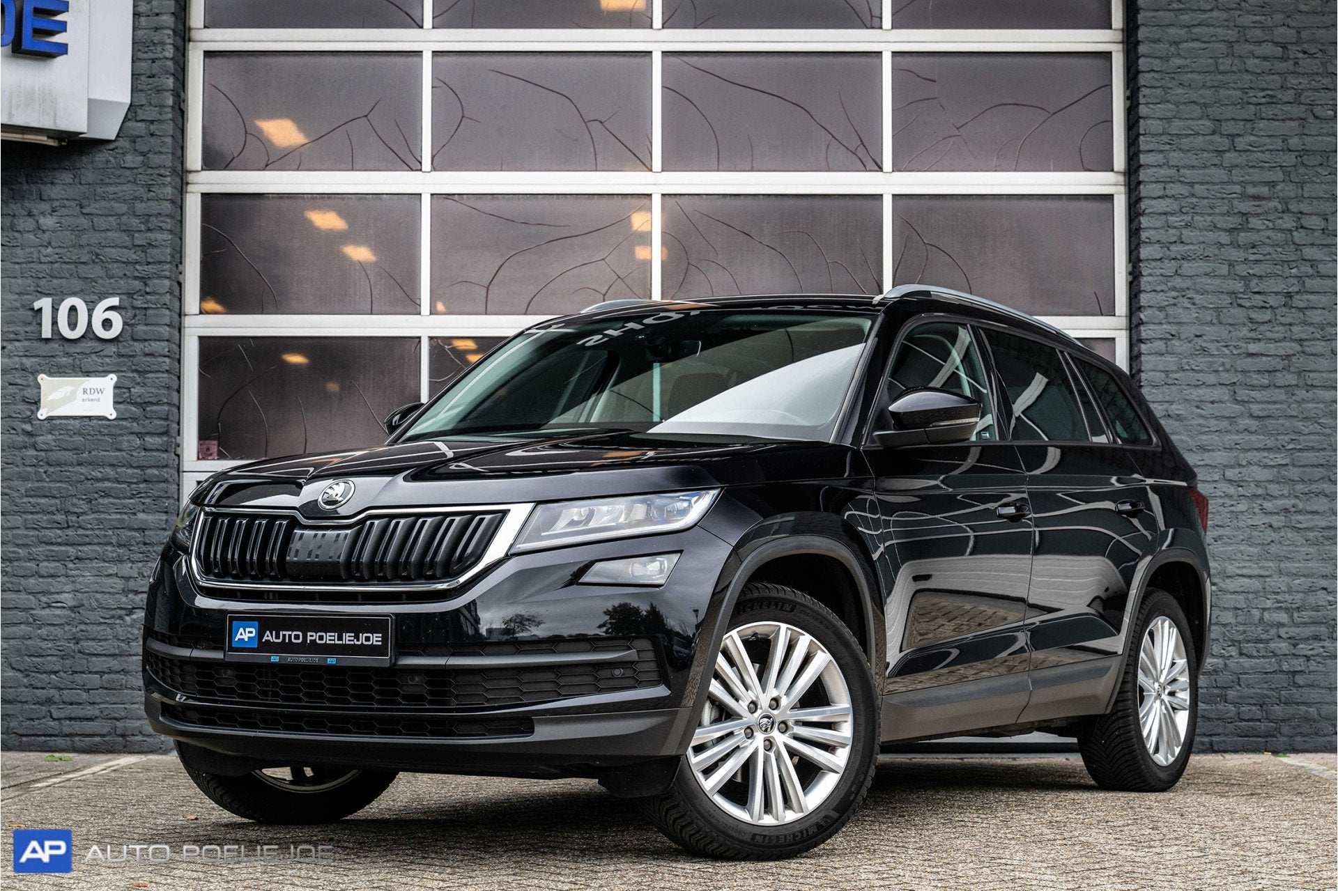 Skoda Kodiaq 1.5 TSI Business Edition, Trekhaak, Cruisecontr, Auto's, 4 cilinders, 150 pk, Zwart, Bedrijf
