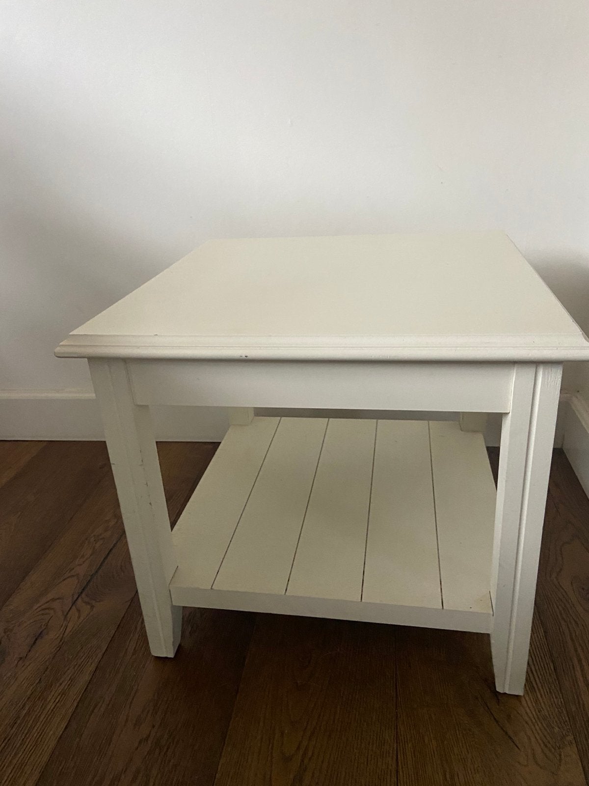 Tafel, Minder dan 55 cm, Gebruikt, Vierkant, Hout