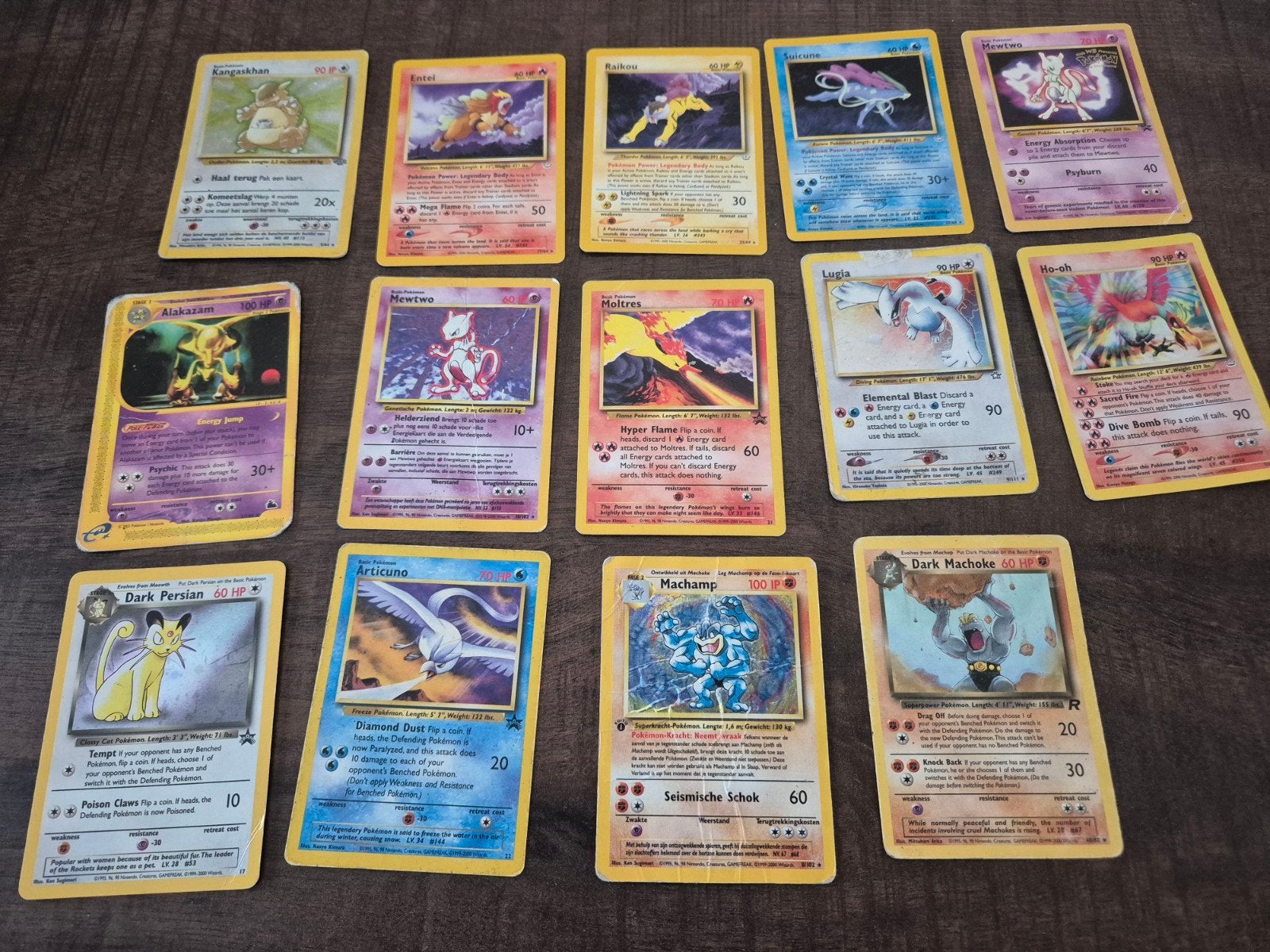 Zeldzame Pokémon kaarten collectie - Vintage Holo's, Ophalen of Verzenden, Gebruikt