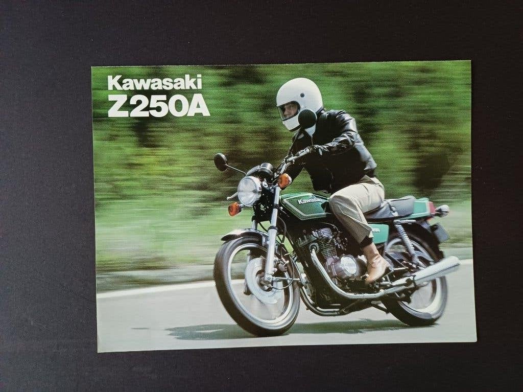 KAWASAKI Z250A brochure / folder, Verzenden, Kawasaki