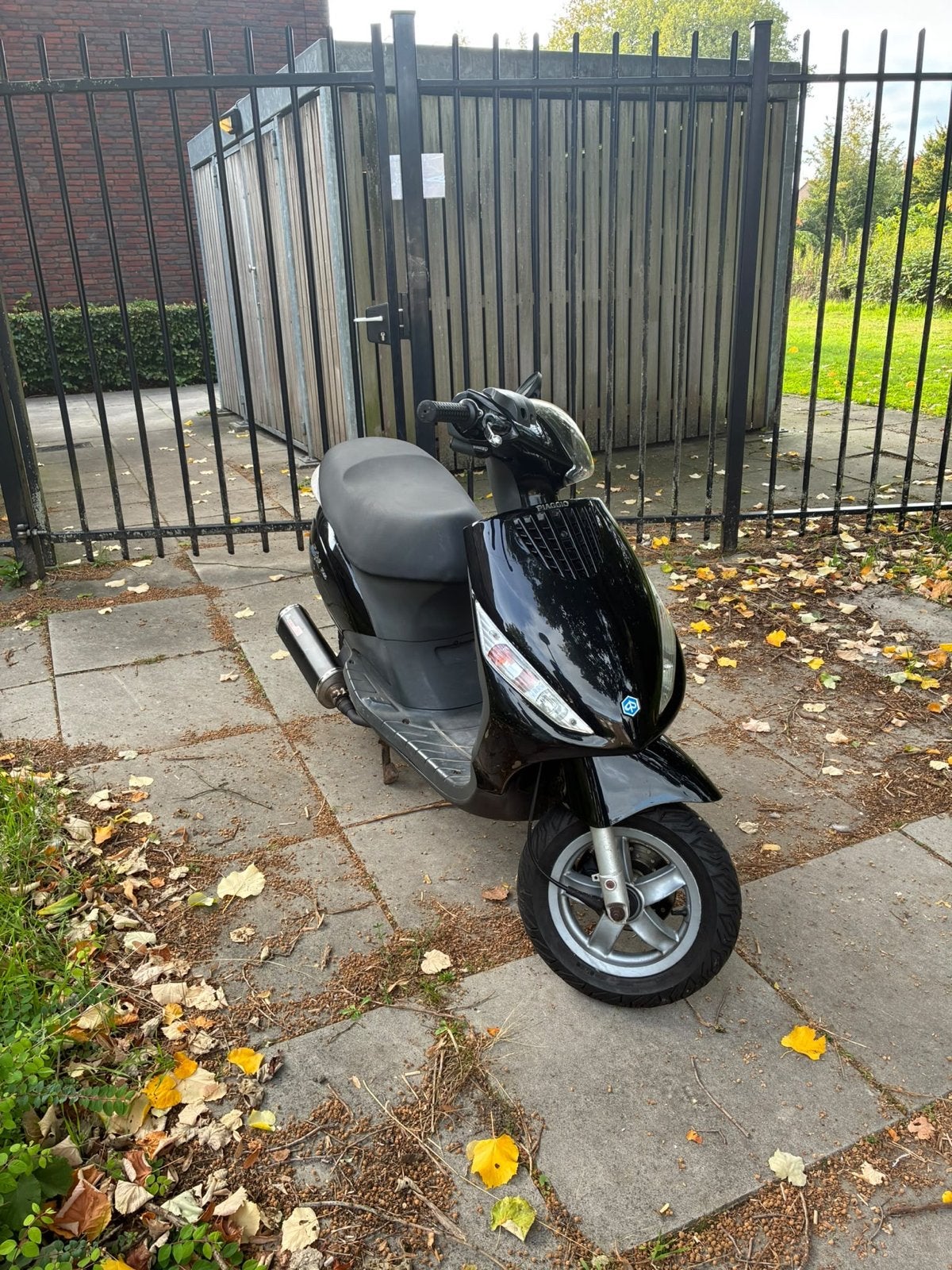 Piaggio Zip met extra groene kappenset, Ophalen, Gebruikt, Benzine, Piaggio