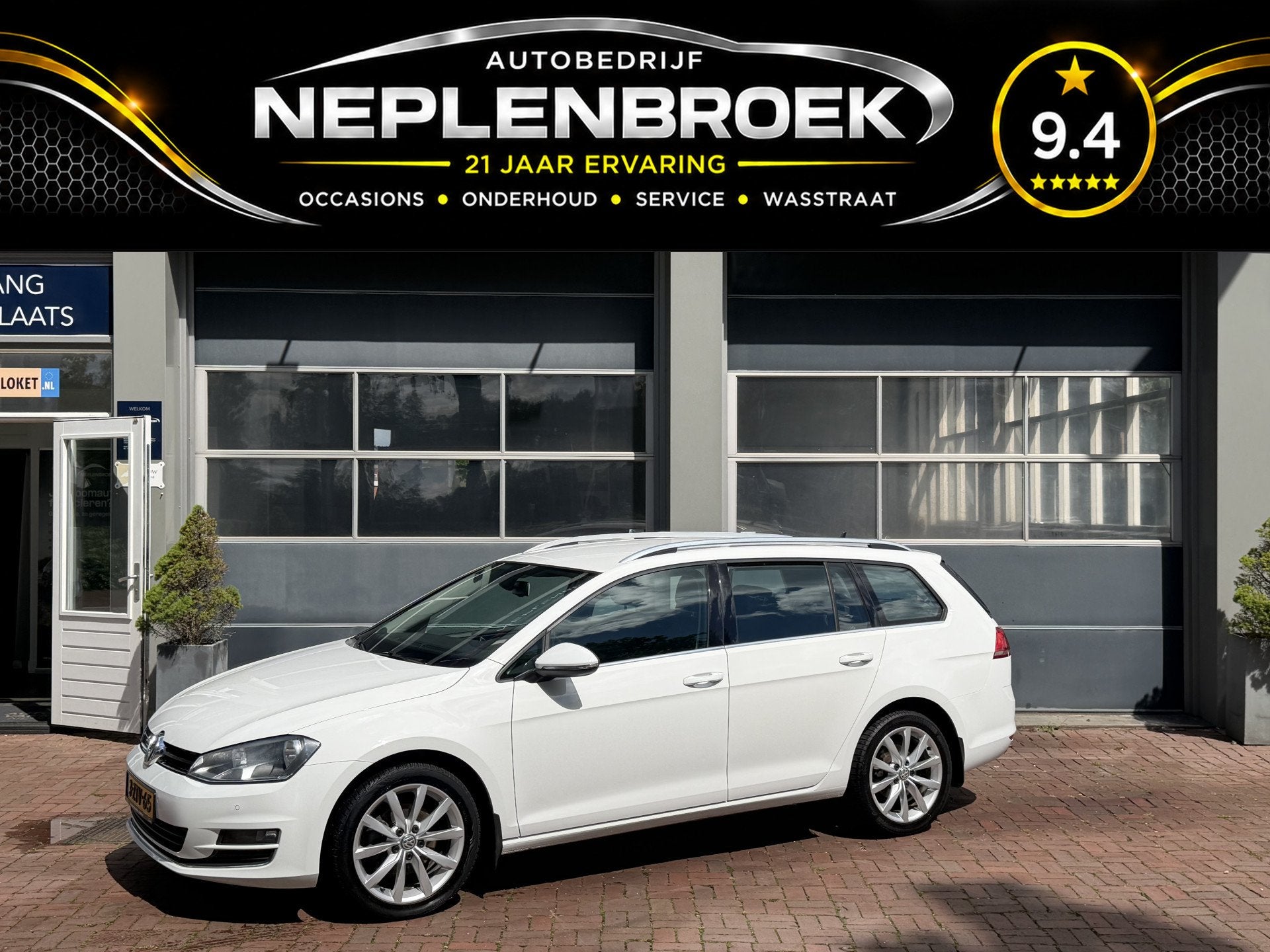 Volkswagen Golf Variant 1.4 TSI Highline Bj 2015 Navi,ClimaA, Euro 5, Stof, Gebruikt, Zwart