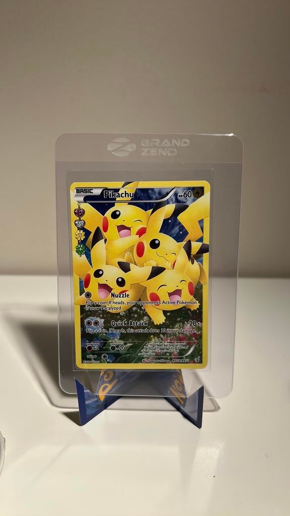 Pikachu promo 2016, Ophalen of Verzenden, Nieuw, Losse kaart
