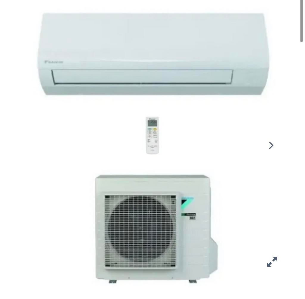 Daikin sensera 5 kw refurbisched, Witgoed en Apparatuur, 3 snelheden of meer, Ophalen of Verzenden, Zo goed als nieuw, 100 m³ of groter