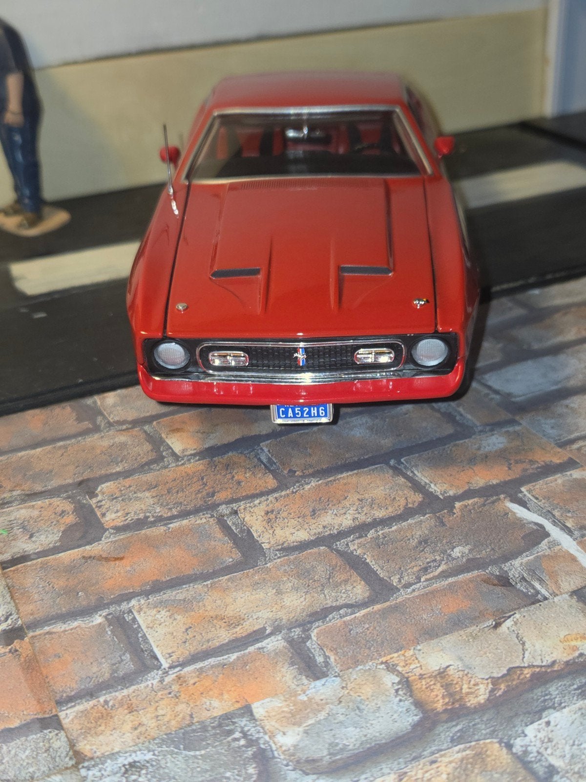 Ford Mustang Mach1 007 Diamonds Are Forever, Verzenden, Zo goed als nieuw, Auto, ERTL