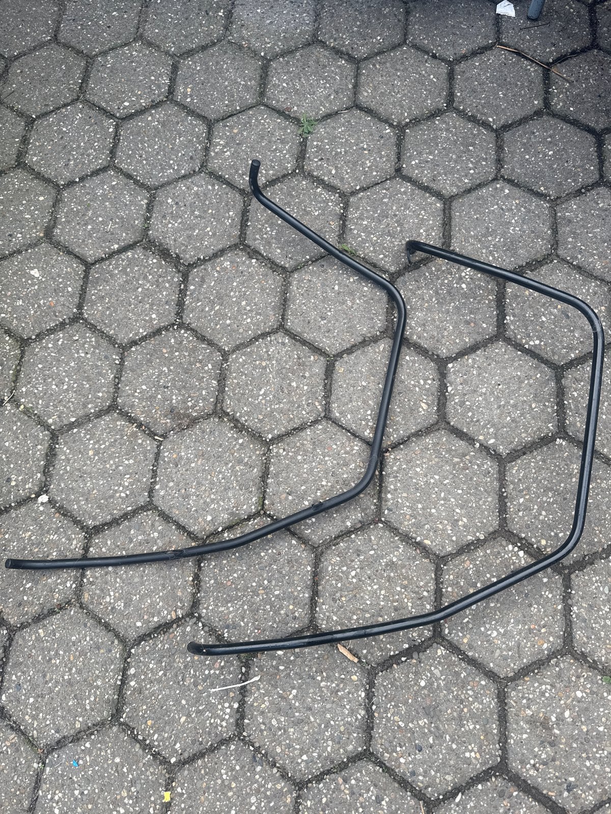 Zip valbeugels met gebruik sporen, Ophalen of Verzenden, Gebruikt