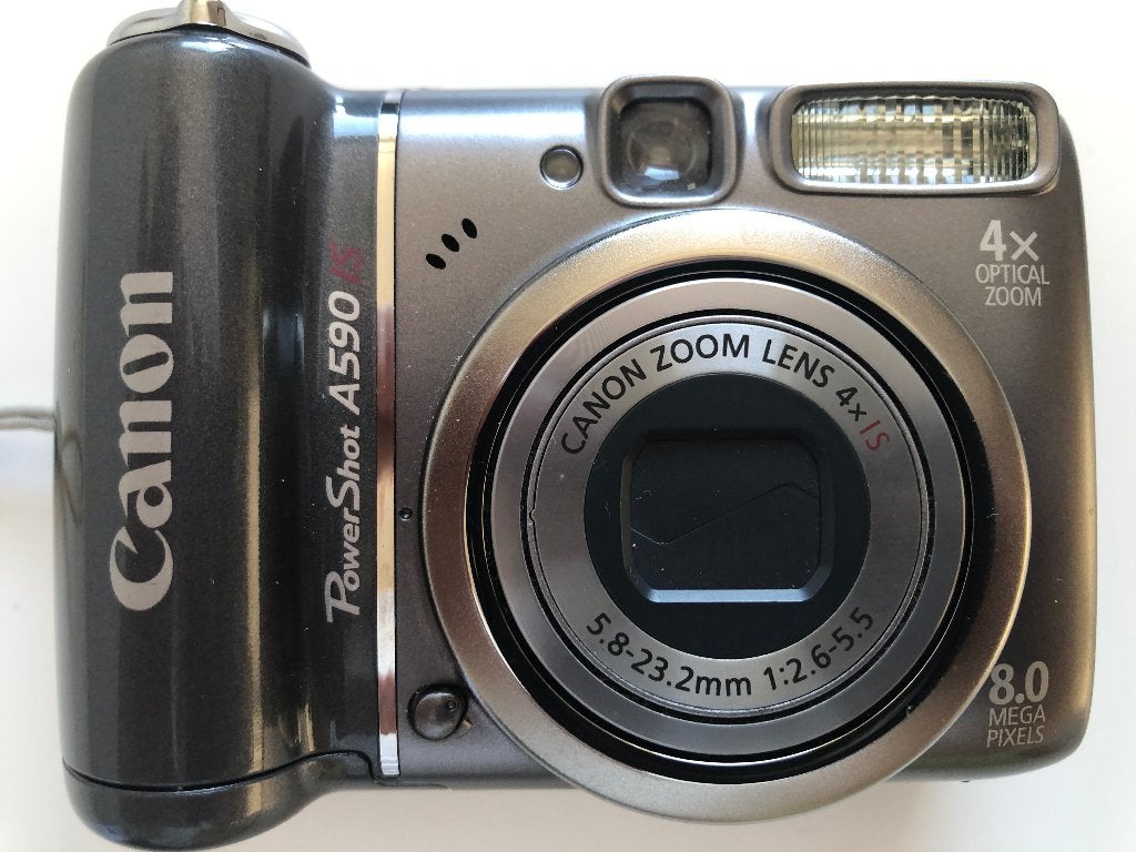 Canon PowerShot A590 IS, Canon, Beeldstabilisatie, Zo goed als nieuw, Compactcamera