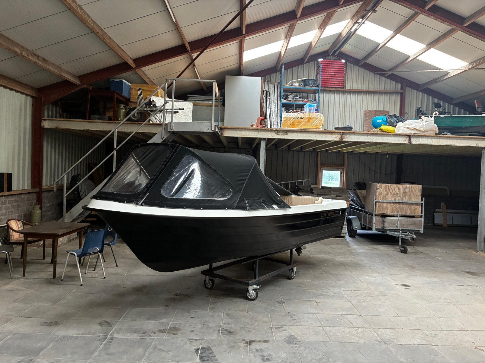 Beauty 550 tender met 20 pk parsun in bun bj 2022, Watersport en Boten, Tender, Zo goed als nieuw, Rondzit, Ophalen