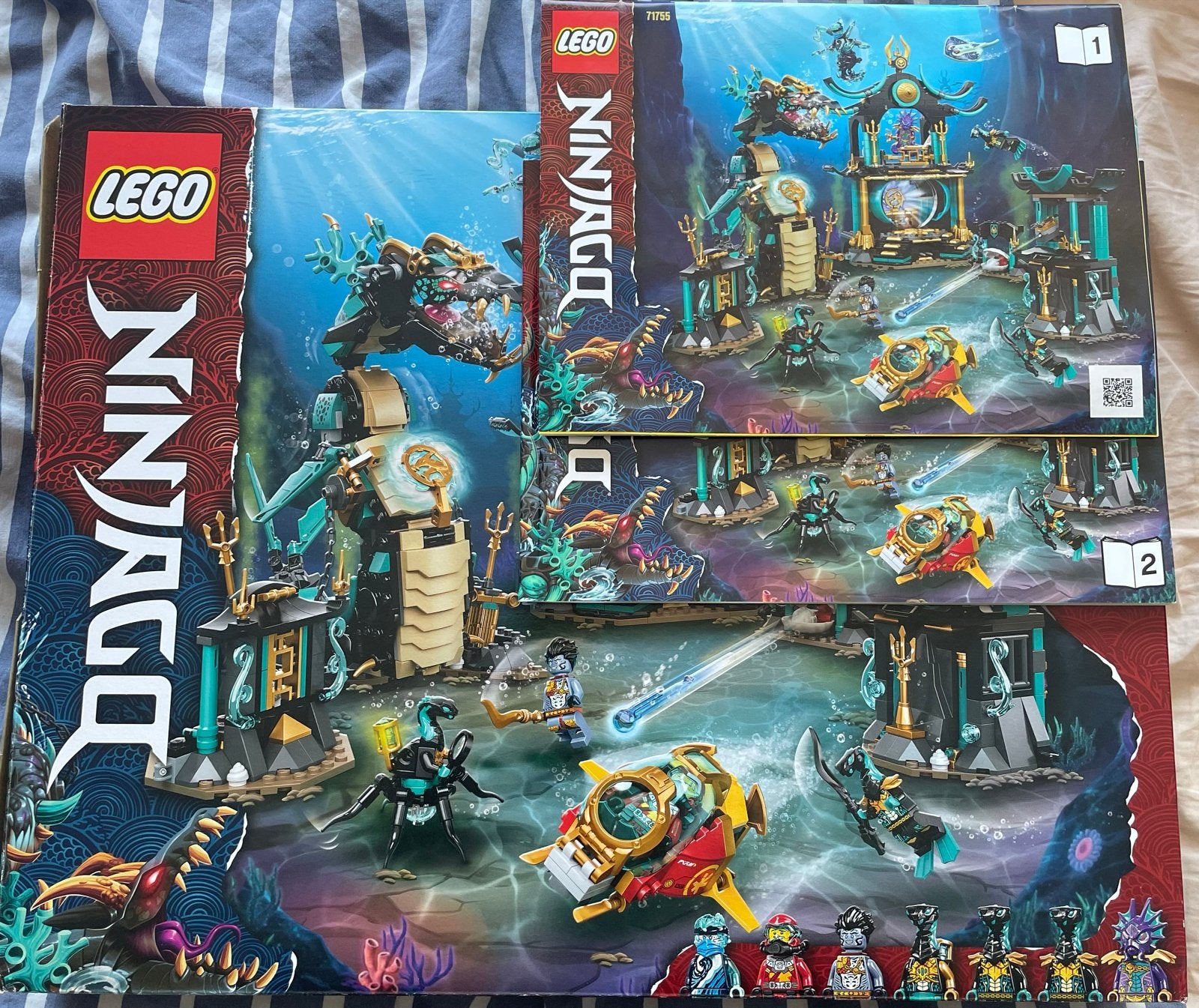 Lego Ninjago 71755 Tempel van de Eindeloze Zee, Lego, Ophalen of Verzenden, Zo goed als nieuw, Ninjago