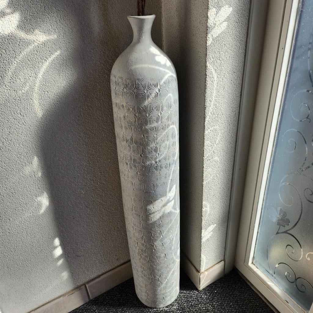 Te koop stenen vaas, Ophalen, Overige kleuren, Steen, Minder dan 50 cm