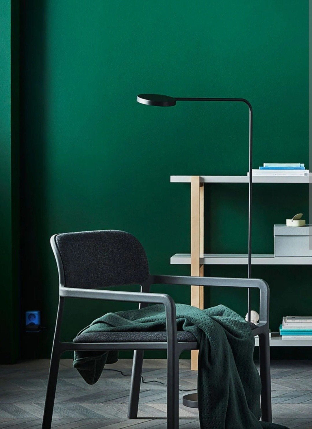 IKEA x HAY YPPERLIG dimbare led leeslamp vloerlamp NIEUW, 100 tot 150 cm, Nieuw, Ophalen of Verzenden, Danish Design