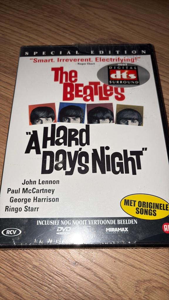 The Beatles: A Hard Day’s Night nieuw in seal!, Alle leeftijden, Ophalen of Verzenden, Zo goed als nieuw, Oorlog of Misdaad