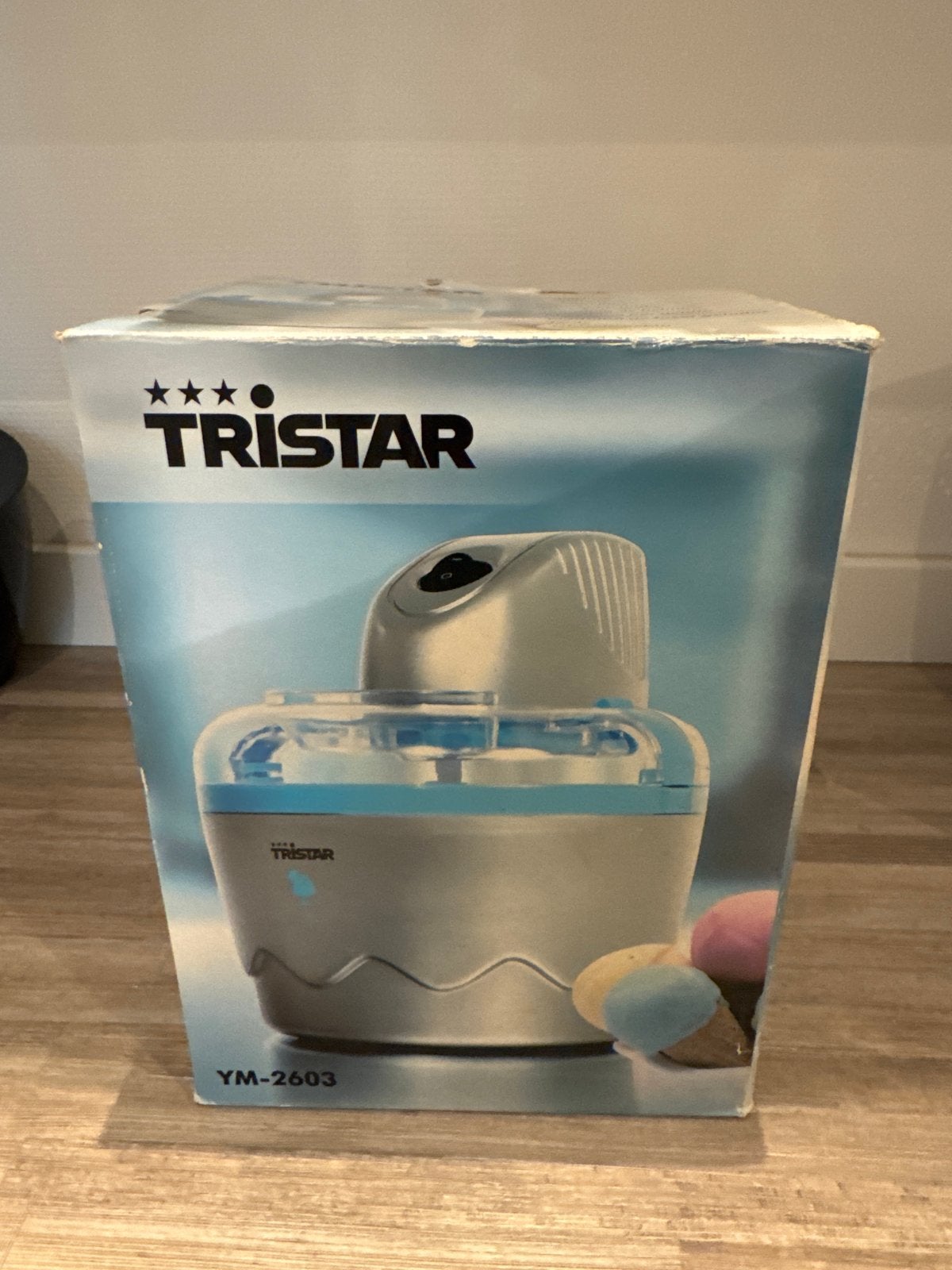 Tristar YM-2603 IJsmachine, Ophalen of Verzenden, Zo goed als nieuw, Koelelement