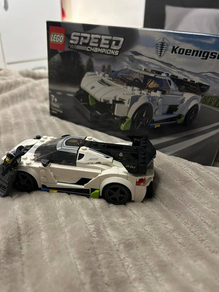 Lego Speed Champions Koenigsegg Jesko, Ophalen of Verzenden, Gebruikt, Complete set, Lego