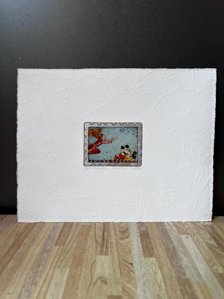 By Air, 2002 25/35 (17x22) bladgoud - Gea Karhof, Ophalen of Verzenden