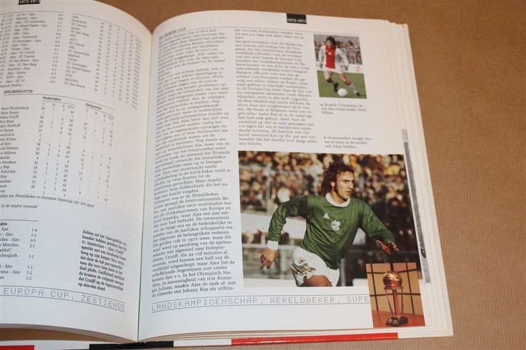 90 Jaren Ajax [1900-1990] — Jubileumboek [1e Druk], Ophalen of Verzenden, Zo goed als nieuw, Watersport en Hengelsport