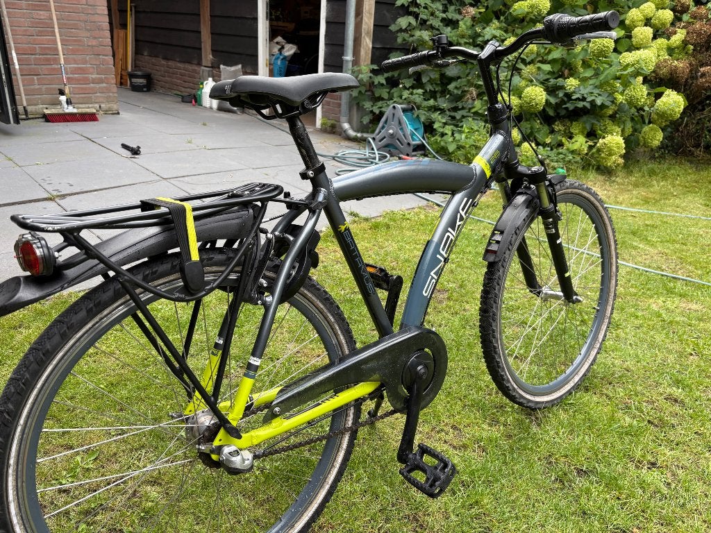 26 inch Batavus Snake 3 versnellingen aluminium 48cm, Velgrem, Versnellingen, Batavus, Zo goed als nieuw