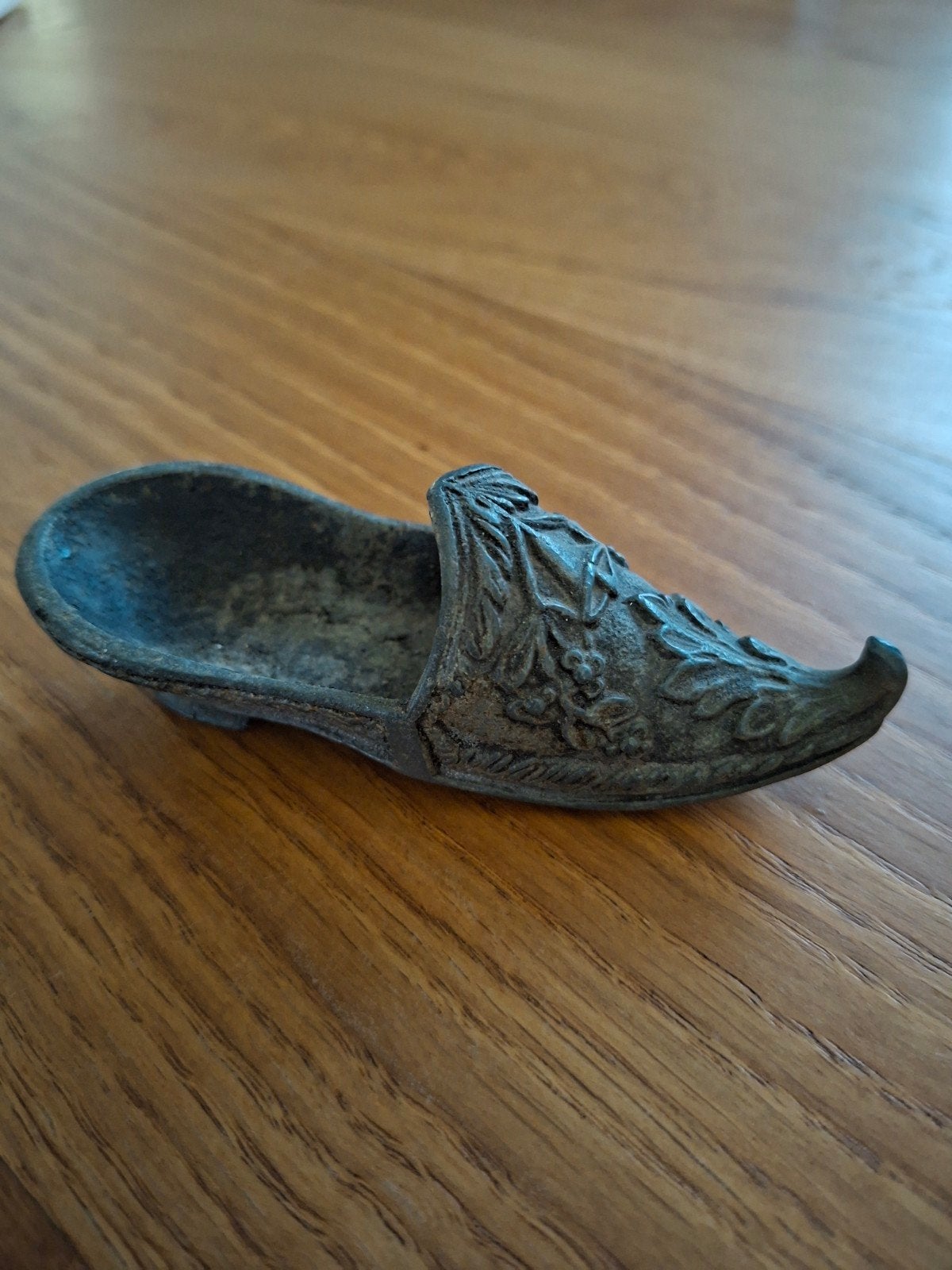 Decoratieve metalen pantoffel/schoen, Ophalen of Verzenden