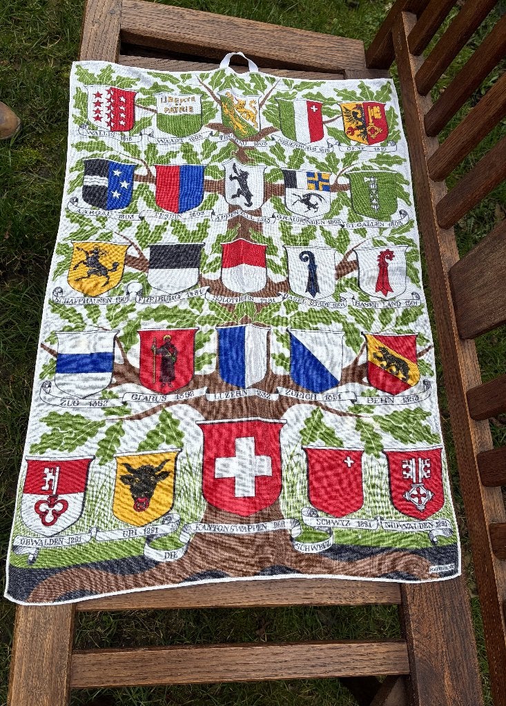 Keukendoek Kreier Zwitserland Vintage, Ophalen of Verzenden