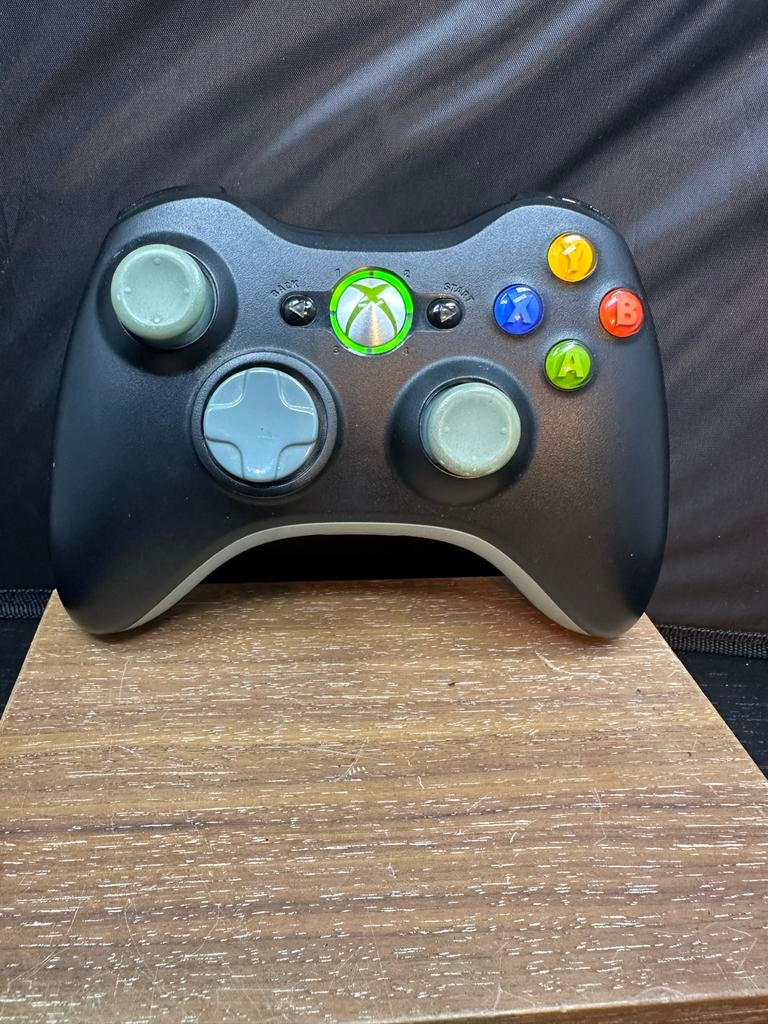 Xbox 360 Draadloze Controller - Zwart, G, Ophalen of Verzenden, Zo goed als nieuw, W