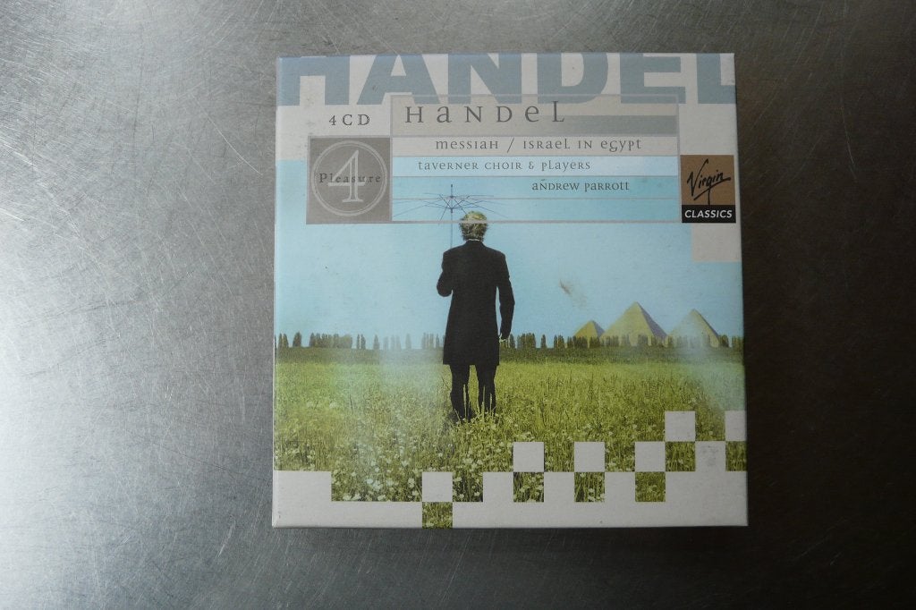 Handel Messiah / Israel In Egypt - Andrew Parrott, Ophalen of Verzenden, Classicisme, Zo goed als nieuw, Overige typen