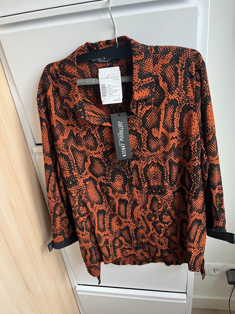 Blouse van juffrouw Janssen, Ophalen of Verzenden, Nieuw, Maat 42/44 (L), Zwart