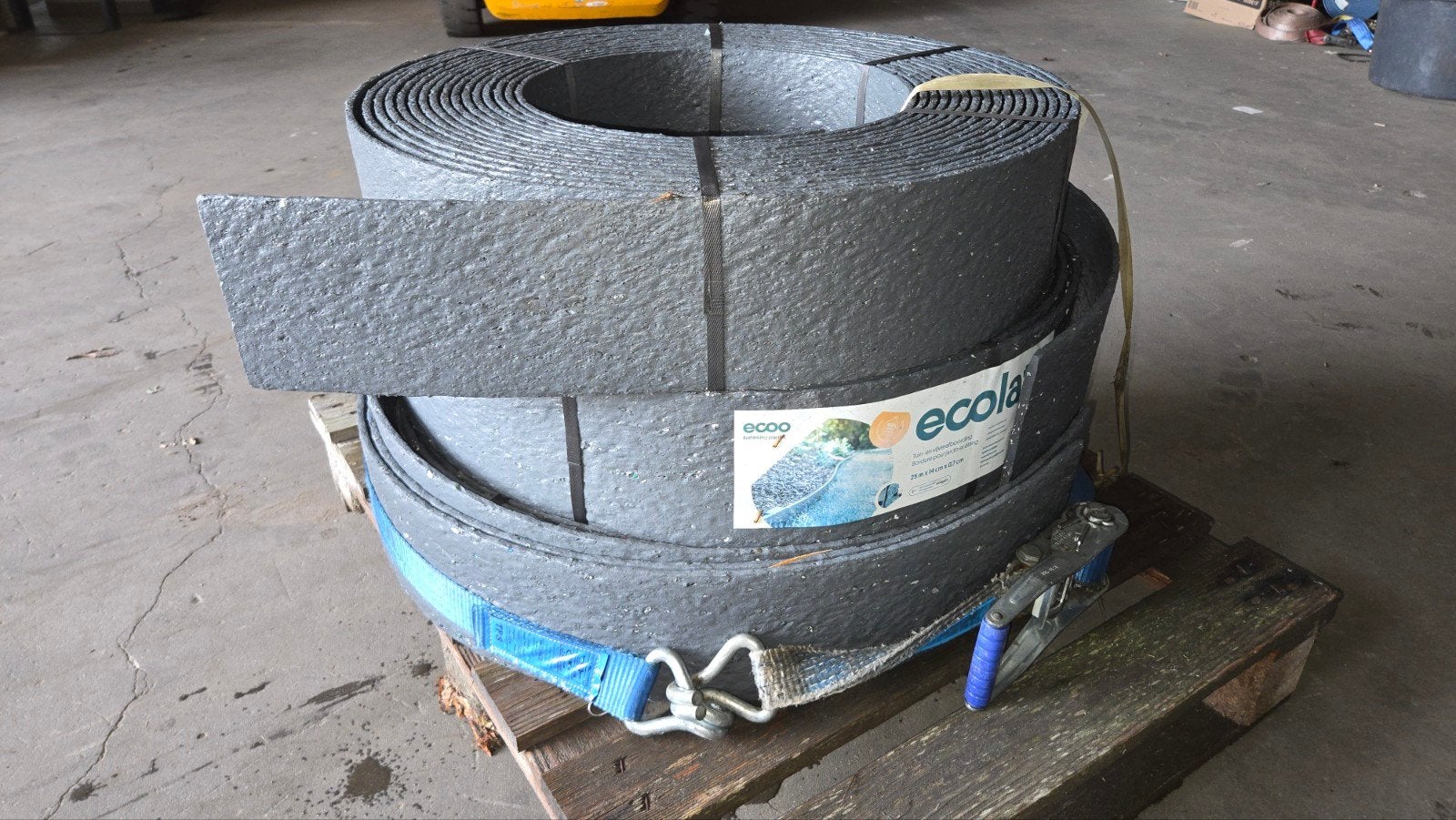 Ecolat - Grijs - 25m x 14cm x 0,7cm, Ophalen, Nieuw