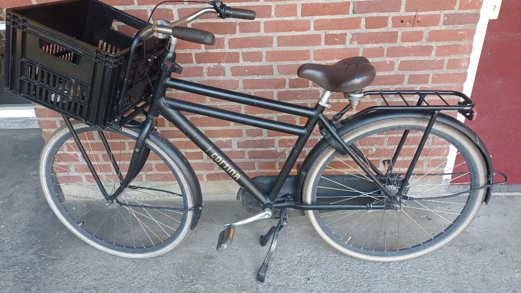 Cortina herenfiets, Fietsen en Brommers, Fietsen | Heren | Herenfietsen, Gebruikt, Versnellingen, Trommelrem, Ophalen